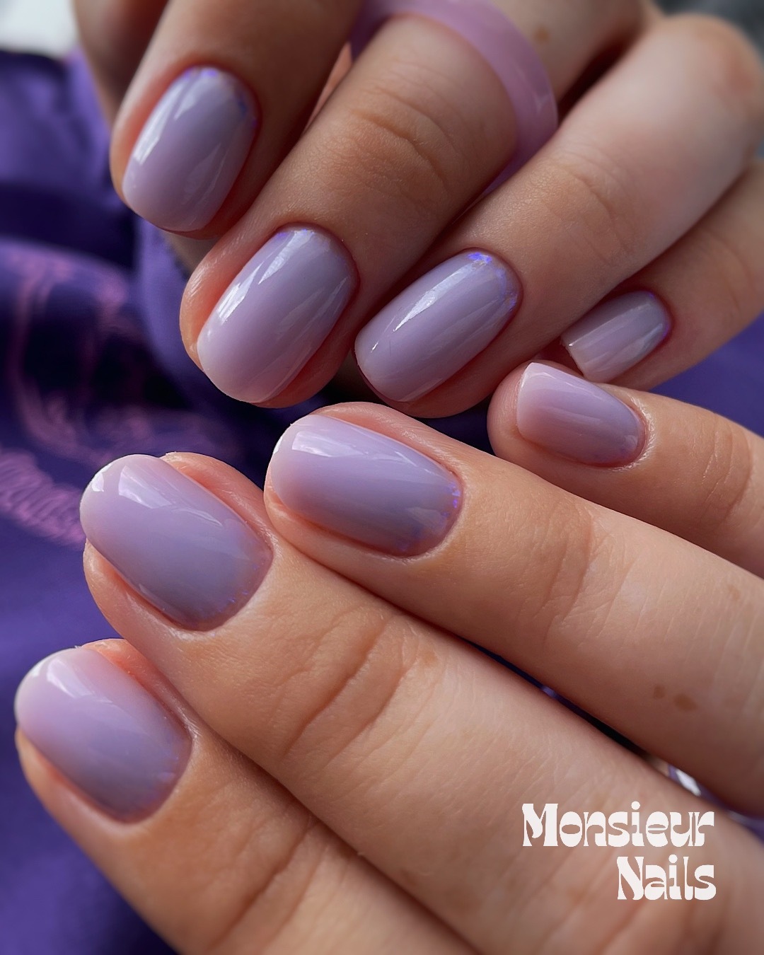 Ongles Naturels, renfort avec Base Teintée