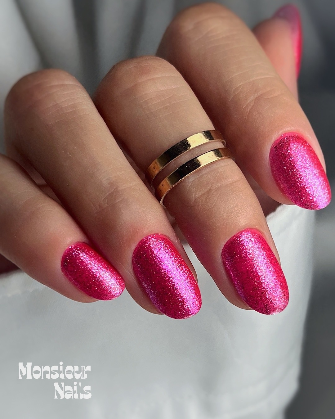 Ongles Naturels, renfort + Couleur Simple